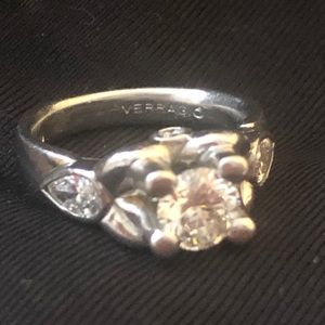Verragio Platinum EGL cert Diamond Engagement Ring